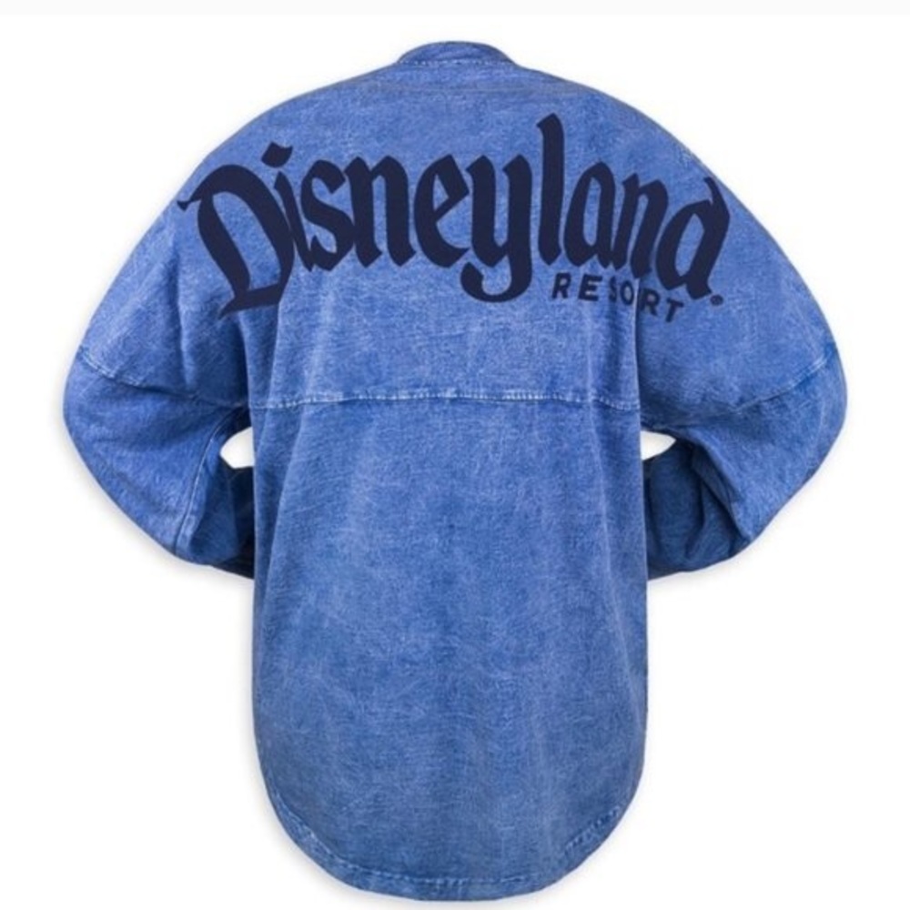 Disneyland Blue Acid Wash Spirit Jersey